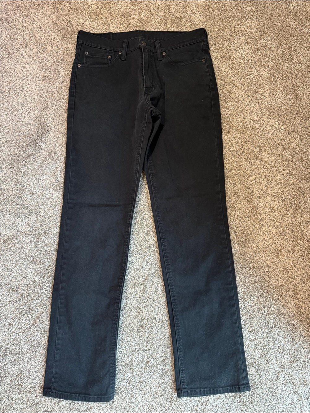 Levi's 541 Black Slim Straight Men's Jeans